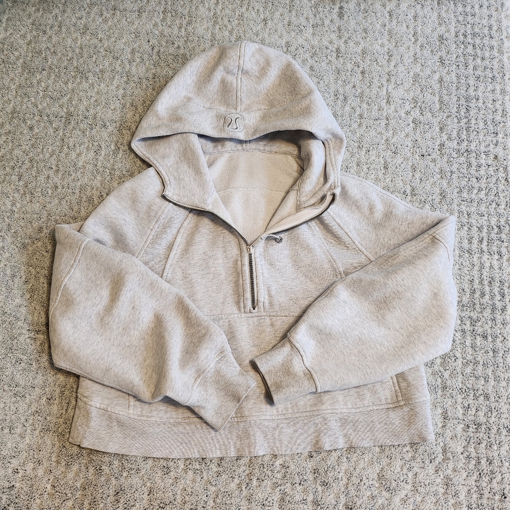 Lululemon Scuba Half Zip Hoodie